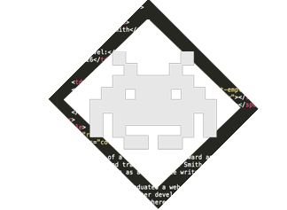 alien from the game space invader